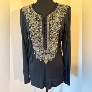 Coldwater Creek Embroidered Top